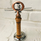 Hand-Turned Wooden Bottle Opener | Beechwood & Copper