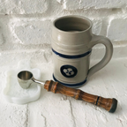 Hand-Turned Wooden Coffee Scoop | Beechwood & Silver