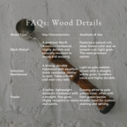 Hand-Turned Wooden Coffee Scoop | Beechwood & Silver