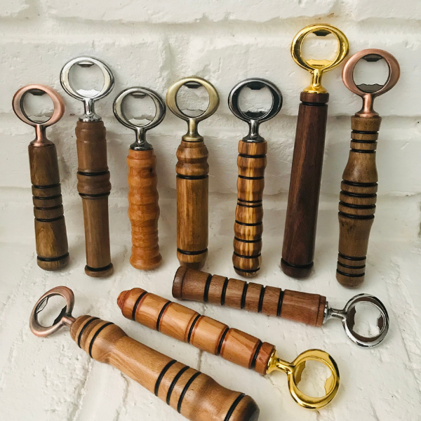 The Heirloom Collection | Curated Set of 5 Hand-Turned Bottle Openers