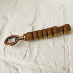 Hand-Turned Wooden Bottle Opener | Poplar & Copper