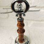 Hand-Turned Wooden Bottle Opener | Beechwood & Silver