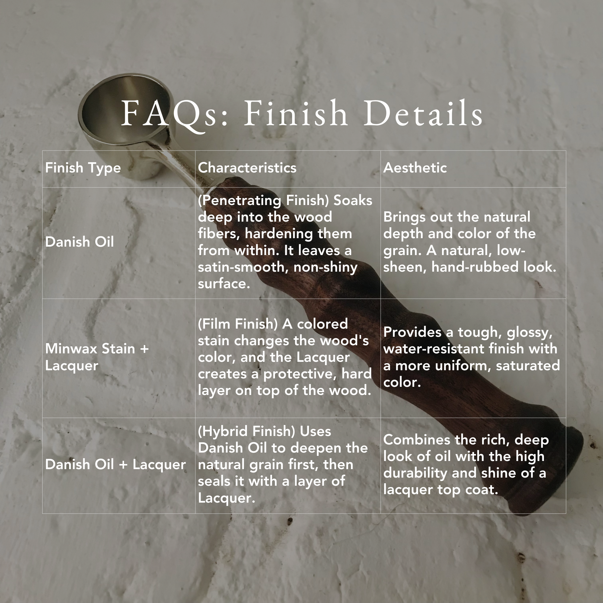 Hand-Turned Wooden Coffee Scoop | Black Walnut & Silver